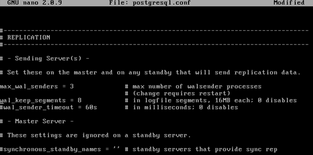 Replicación en Postgresql