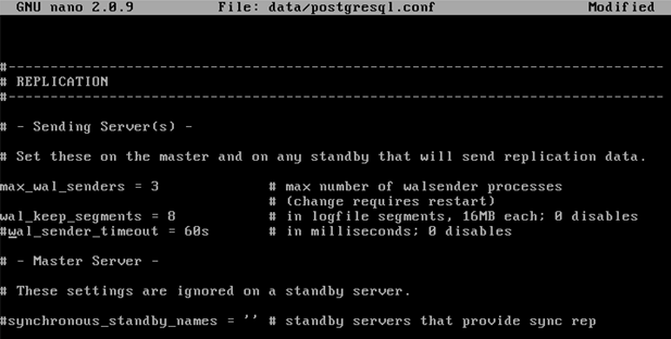 Replicación en PostgreSql