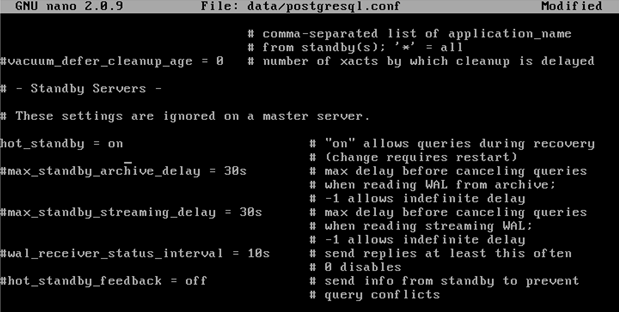 Replicación en PostgreSql