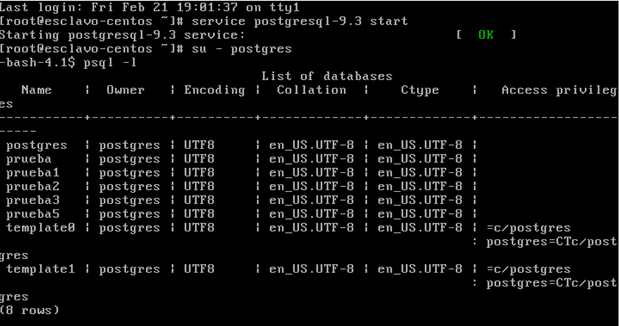 Replicación en PostgreSql