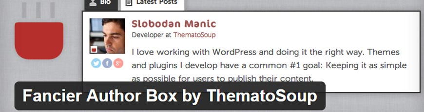plugin wordpress Fancier Author Box Thematosoup