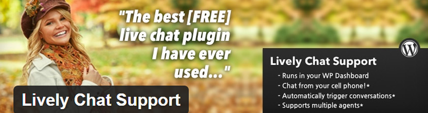 plugin lively chat support