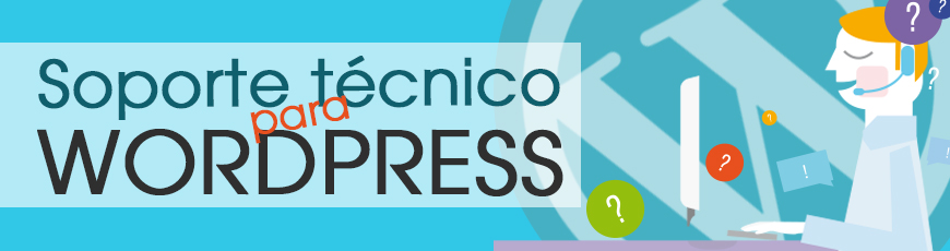 Soporte técnico para WordPress