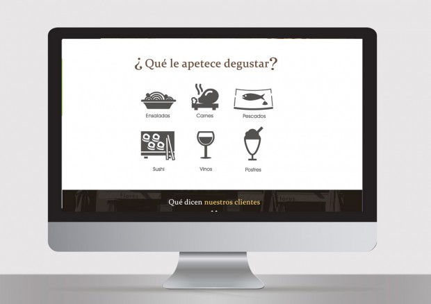 diseño web flores gourmet